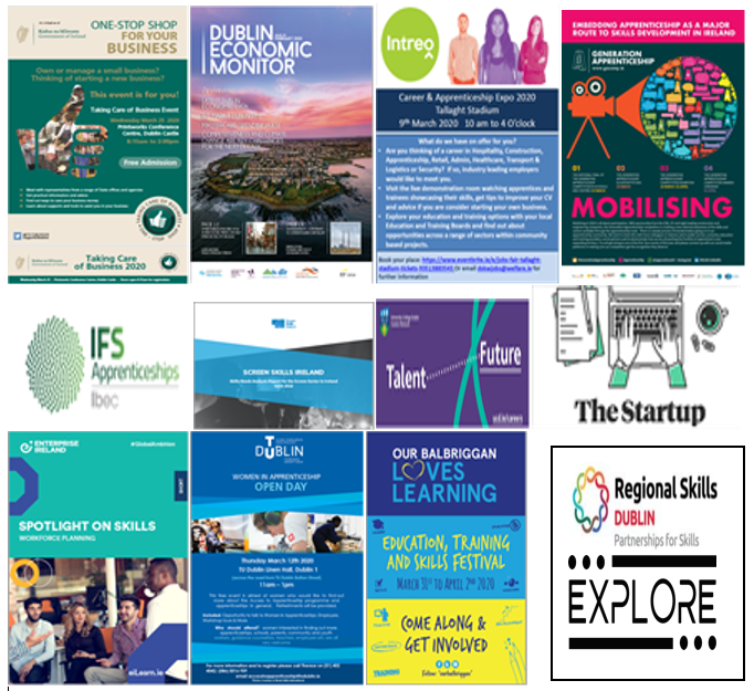 SkillsDublin's tweet image. Lots of activity in #Dublin supporting #Skills #Collaboration and #Engagement of our #Partners &amp;amp; #FE #HE #Education for #SME&apos;s through #FundedProvision #Upskilling #Reskilling don&apos;t miss out see more here for this month  mailchi.mp/e582ce448ef8/d…