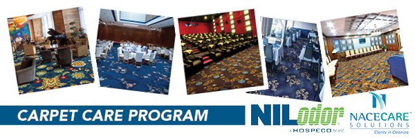 It's that time of year. Time to clean the dirt, salt, and more out of those carpets. <a href="/CalareseGroup/">Calarese Group</a> has a fantastic carpet program featuring #Nilodor chems and #Nacecare equipment. 
bit.ly/2v0wFiC
#jansan #facility #carpet #spring #cleaning