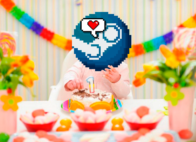 Steamlikes is now 1 year old. To celebrate this occasion we added a couple of new features. Can you spot them all? 😉