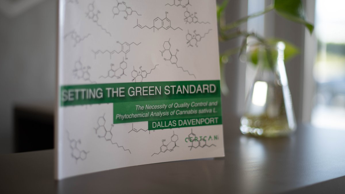 certcan's tweet image. Check out the white paper written by our President Dallas Davenport titled Setting the Green Standard, now available on Amazon! It gives an overview of the cannabis testing sector and necessity of quality control in the industry.

#cannabislabs #cannabis #analyticalchemistry