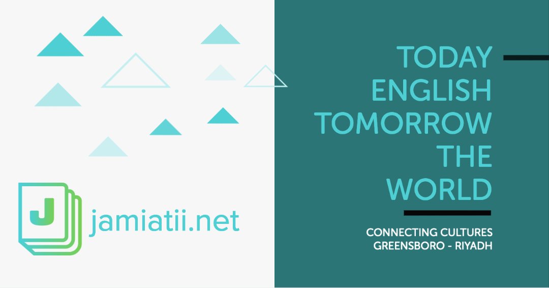 jamiatiinet's tweet photo. Today #English, tomorrow the #world 🇸🇦 ✈️🇺🇲 https://t.co/Urx7LdFcfY 🎓 Connecting #cultures - #Greensboro &amp; #Riyadh  ☎️👂 WhatsApp:+1-929-266-6612 #IELTS #TOEFL #AmericanTeacher #LearnEnglish #تعلم_انجليزي # انجليزي https://t.co/IKeuf2QSCx