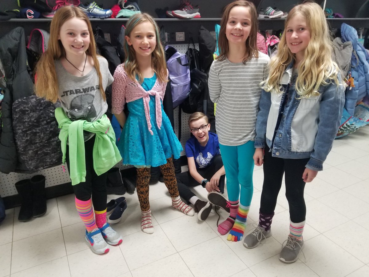 SDMConsolidated's tweet photo. Consolidated Red Hawks are celebrating Read Across America Week! Today is "Fox in Socks Day" in honor of Dr. Seuss's book Fox in Socks. #MiltonPride #ReadAcrossAmerica https://t.co/5M2jvhIyl7