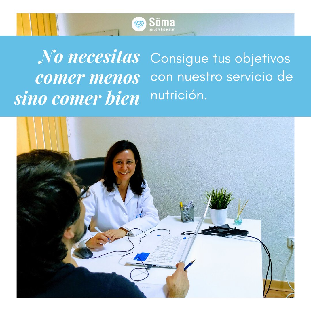 somabienestar's tweet photo. Ponte en manos de nuestra nutricionista y aprenderás qué fácil es cuidarte sin pasar hambre :) https://t.co/HhTLNKa9NT
