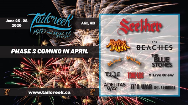 Looking forward to rocking out at <a href="/TailCreekMud/">TC Mud & Music Fest.</a> this summer. Tickets on sale now. 🤘showpass.com/2020-tailcreek…