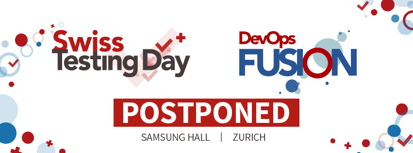 SwissTesting's tweet photo. Your health, safety, and wellbeing are our highest priority. This is why we have made the difficult decision to postpone Swiss Testing Day to August 26, 2020. Please find more information on our website. https://t.co/rgAJyR8G8K
#SwissTestingDay #STD20 #COVID19 https://t.co/enaldtKD0I