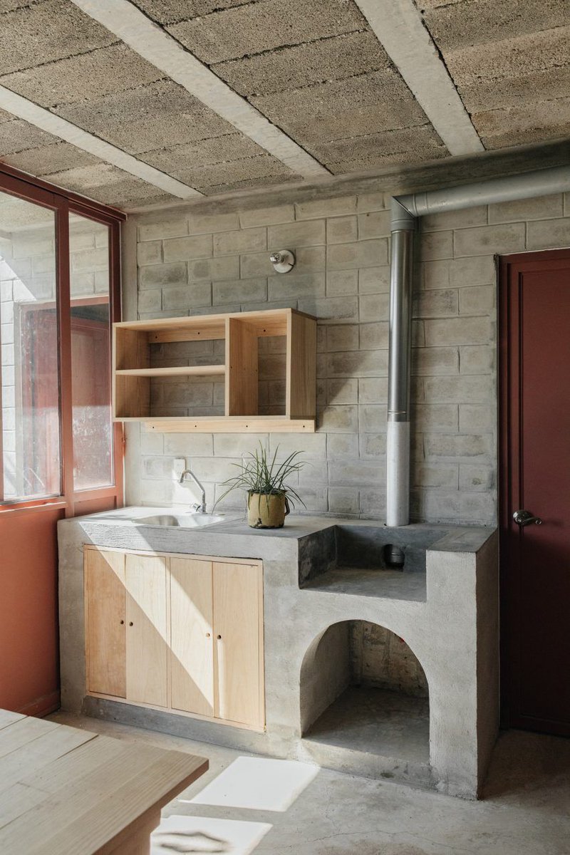 CmixConcrete's tweet photo. Naso tops brick house Casa Martha with vaulted concrete roof https://t.co/BNmdqF6wTU https://t.co/spuAu30Y2d