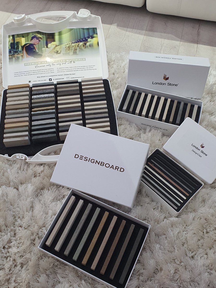 Wow!!!! What a collection <a href="/_LONDONSTONE/">London Stone</a> can not wait to start working with these products! Very impressed with the presentation.