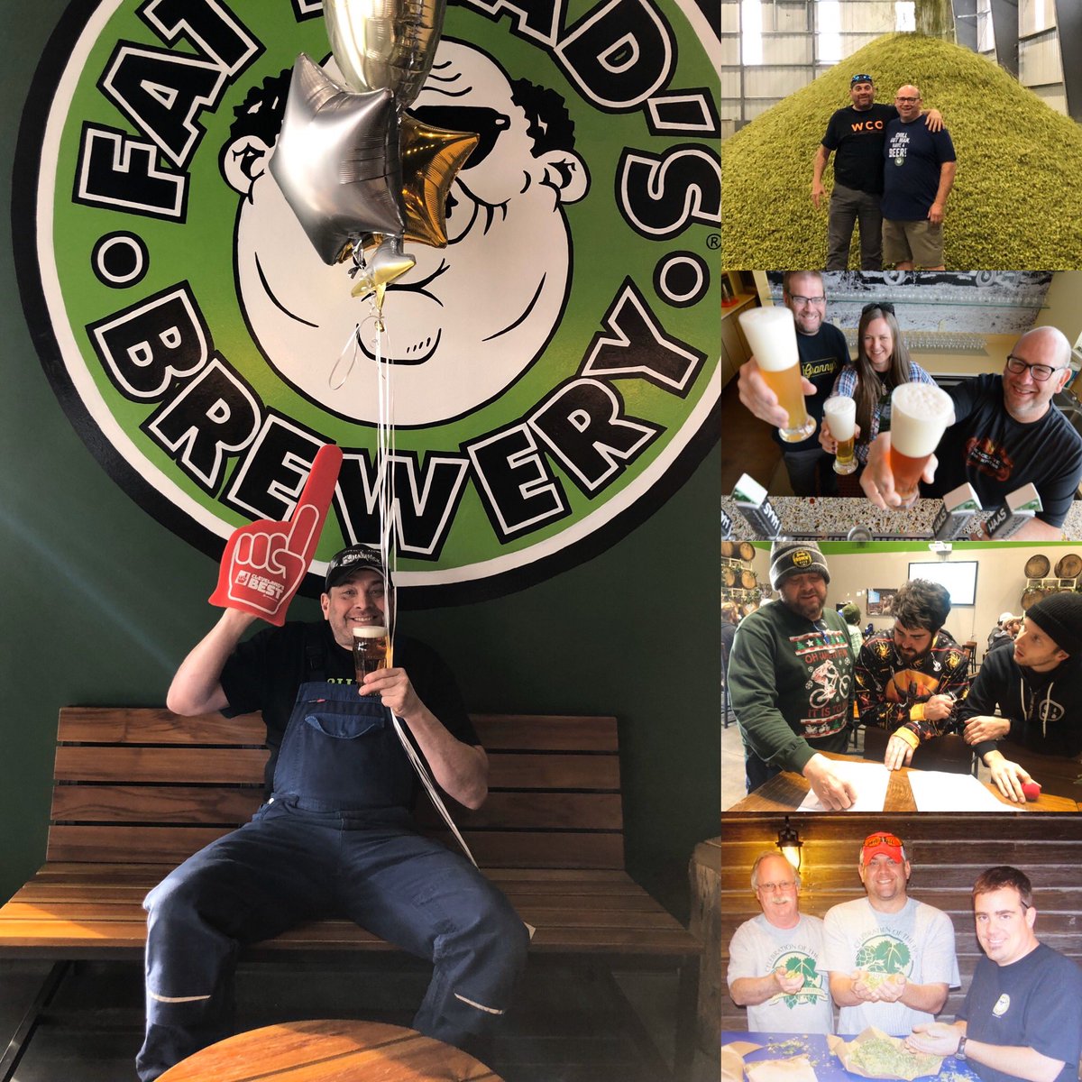 FatHeadsBeer's tweet photo. 🎊 Join us in wishing our fearless leader and Head Brewmaster a very Happy Birthday! Enjoy your day, Matt! 🎊 #HeedyTeamWork https://t.co/RoZhIeDUKl