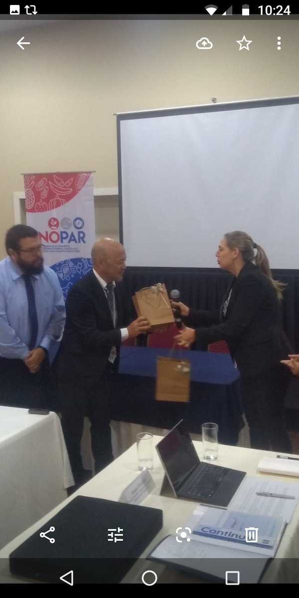 ShirosawaPy's tweet photo. Hoy acompañamos al Experto Japonés Hiroshi Tskimoto en su última reunión del #JCC  Impulsor del Proyecto #Inopar "Proyecto para el Mejoramiento de la Inocuidad de Rubros Agrícolas de Exportación para Pequeños Productores" junto al @SENAVEParaguay @mag @jica_direct @IPTA_Paraguay https://t.co/6NqMnUjQFn