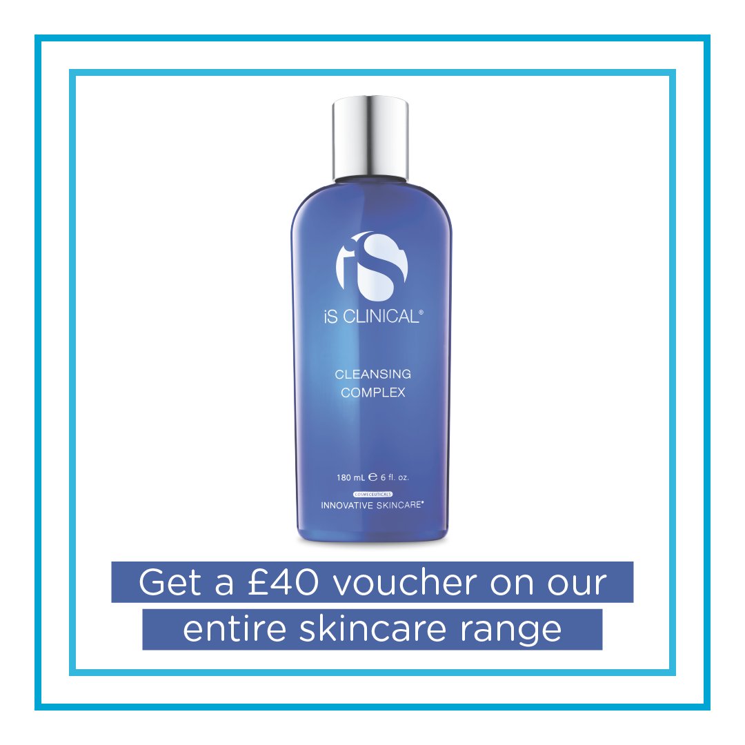 GoodSkinDays's tweet image. How great is your skincare routine? All you need is the right #facial or #peel and great #skincare products to match.
*
With an extra £40, you could get yourself Cleansing Complex by @iSClinical. A product that gently cleanses skin, removes makeup and tones all in one! #leeds