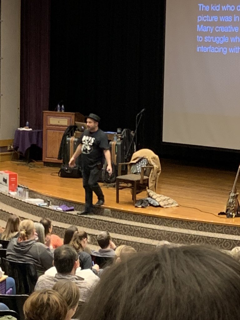 tplachecki's tweet photo. “The best way to beat darkness is to create your own light.“ @kevinhoneycutt #maceks20 @mace_ks https://t.co/0E8M82Rp4G