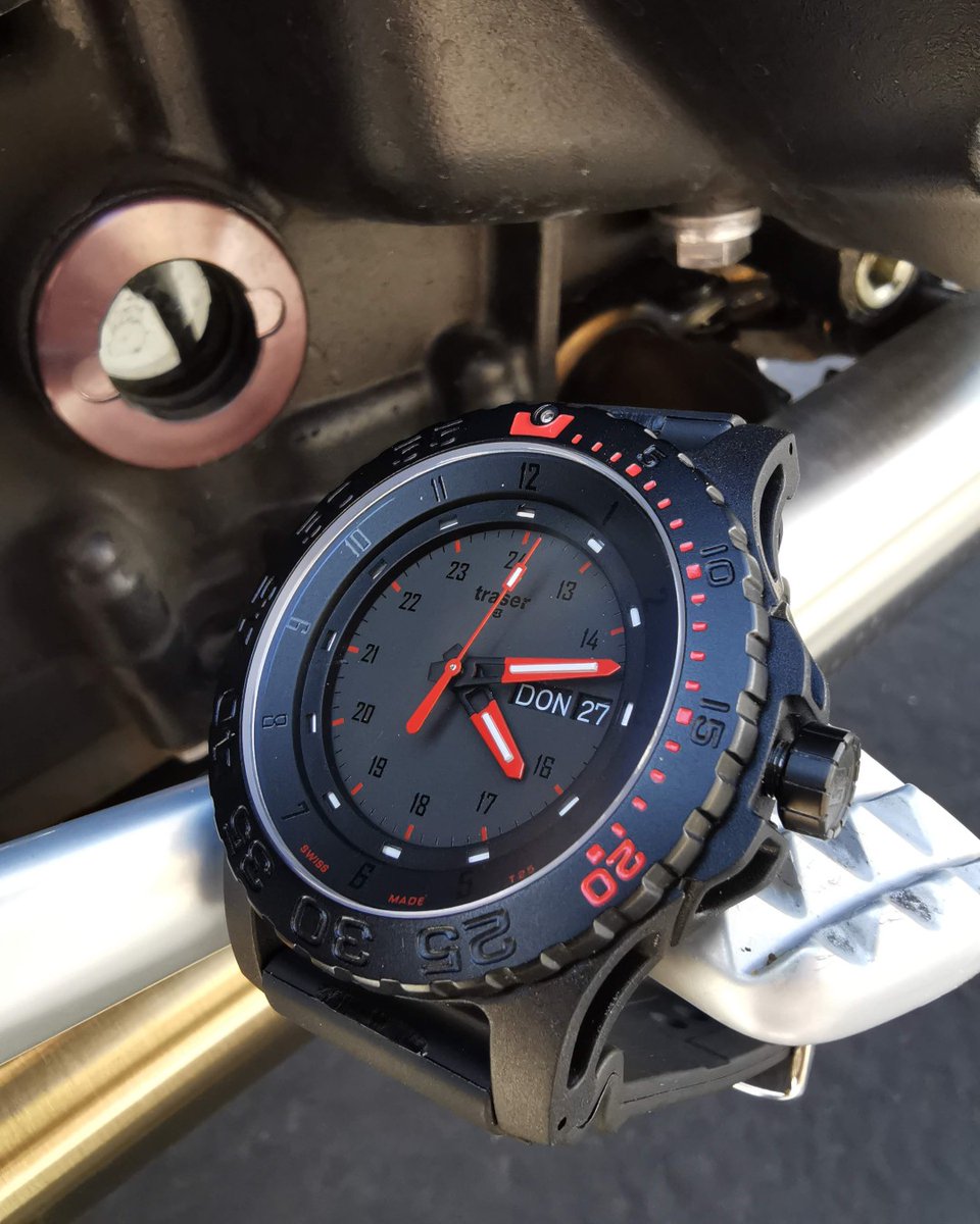 The P66 was created to US Army specifications. With a stainless steel core and resistant glass-fibre polymer outer case, this watch  accompanies you on only the most extreme missions.

#outdoor#traserwatches #p66tacticalmission #extreme #theoriginal #unlimited #illumination