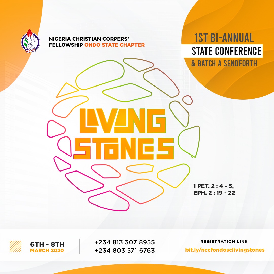 NCCFONDOSTATE's tweet photo. 1st Bi-annual State Conference Support link: Zenith Bank: 1010327684 (NCCF ONDO STATE)
Join us as we Support, Pray, Prepare and Plan to attend.
#savethedate #Nccfondo #Nyscondo #1ststatebiannualconference #livingstones #Anticipate #BatchAsendforth #Nysc #Ruralrugged #Evangelism https://t.co/SscY6ZEVZ9