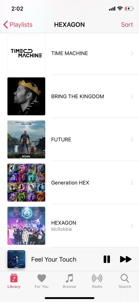 プレイリストが増える増える <a href="/HexagonHQ/">Hexagon HQ</a>