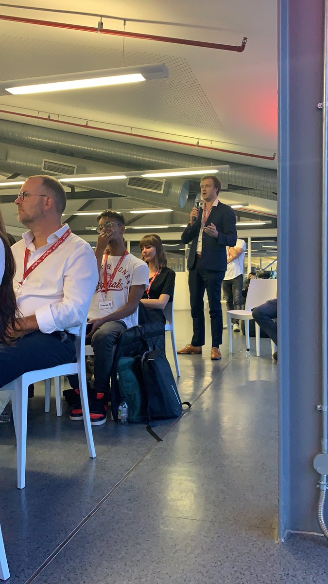 StartupGrindCPT's tweet photo. QnA session happening here at #StartCPT. Great questions being asked to Arno Smit! https://t.co/7JiI5hIuh3