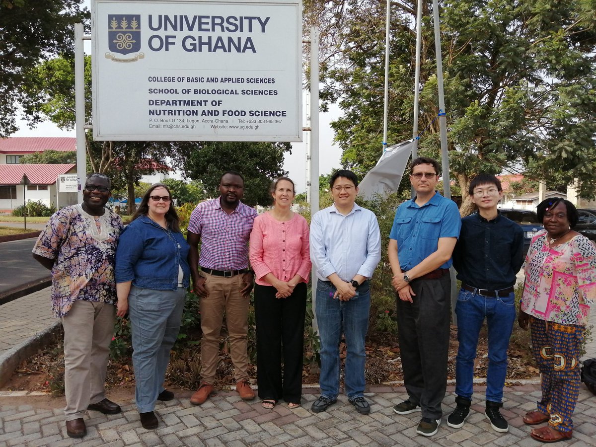 It's been a great few days in #Ghana working with in-country partners and <a href="/gatesfoundation/">Gates Foundation</a> to improve the availability of dietary and nutrition data in LMIC. 
<a href="/gfrost59/">Gary Frost</a> <a href="/KathMaitland/">Kathryn Maitland</a> <a href="/bennyplo/">Benny Lo</a> <a href="/Imperial_IGHI/">Institute of Global Health Innovation</a> <a href="/ImperialNutr/">Imperial Nutrition and Food</a>