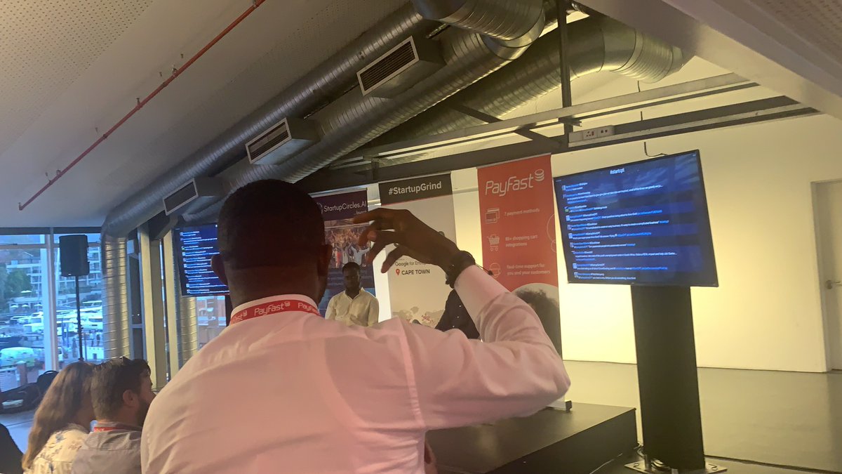 StartupGrindCPT's tweet photo. Interesting questions being asked here at #StartCPT. The conversation is going places! Thank you! https://t.co/FfzlrDCcOX