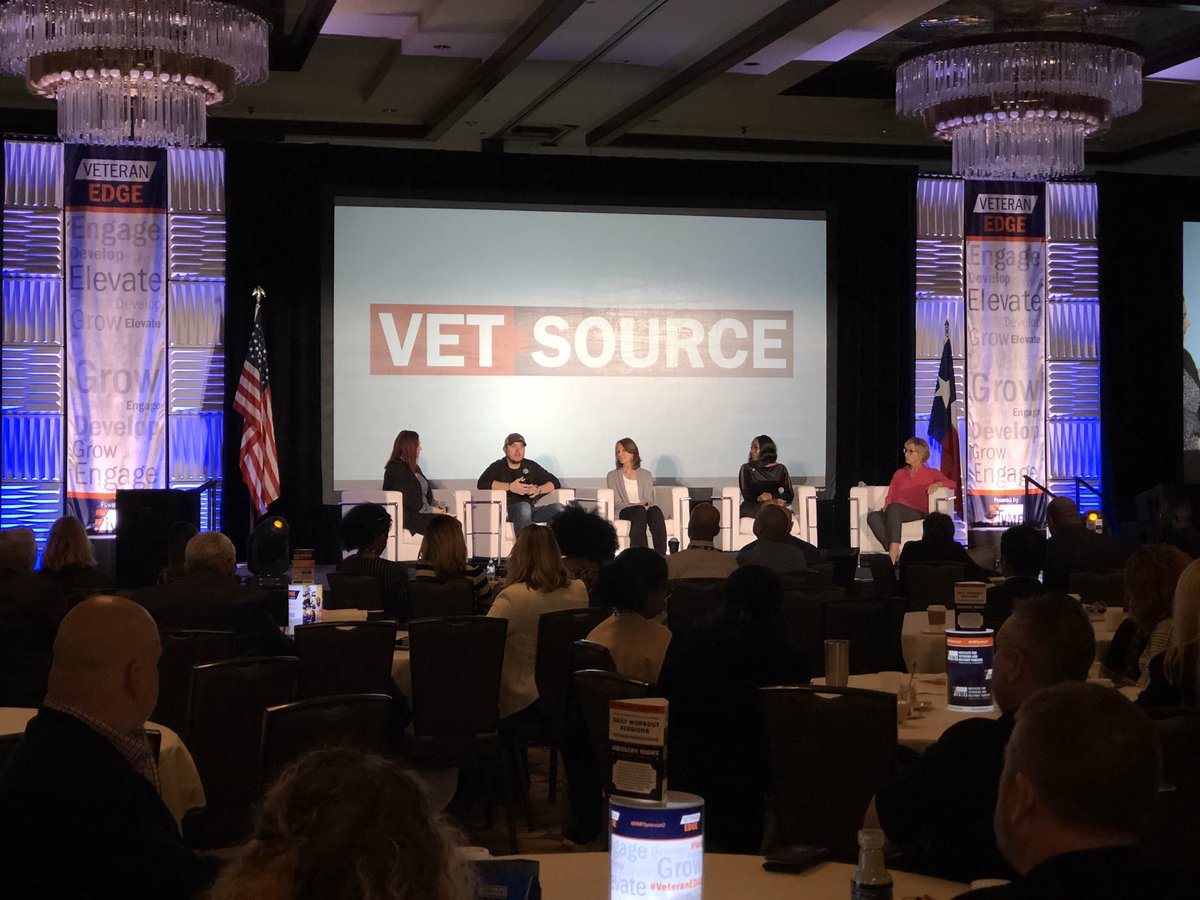 IVMFSyracuseU's tweet photo. “Leverage your network and relationships. Just from this event last year we made 3-4 connections. Lots of good opportunities here.” - IVMF graduate Nick Ripplinger of @battlesighttech
#VeteranEDGE #VetSource https://t.co/5BTvOhQjk0