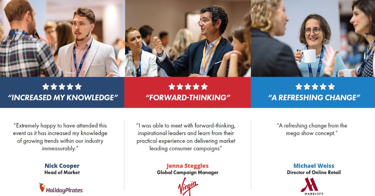 Here’s what our 2019 attendees had to say about #DigitalTravel. Download our agenda to see what’s in store for 2020: bit.ly/2TS45tU

 #digitaltravel #eCommerce #digitalmarketing