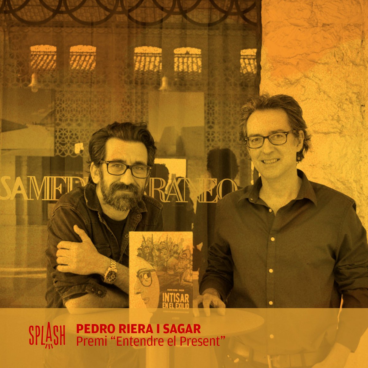 SplashSagunt's tweet photo. El premi “Entendre el Present” 2019 de Splash Sagunt VII Edició es per a Pedro Riera (guió) i Sagar (dibuixos) per “Intisar en el exilio” (Astiberri Ediciones)
+ Info: https://t.co/PkLY7YbqdA
#splash2020 #splashVII #comic #sagunt #portdesagunt https://t.co/tI5LsVl7L8