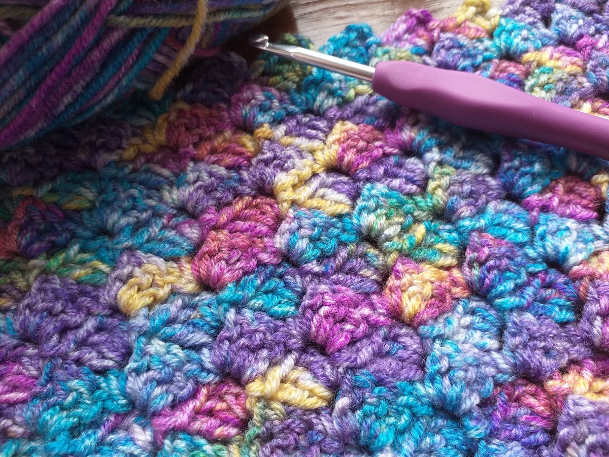 beyond_blanket1's tweet photo. Still a novice but have just found my new favourite stitch c2c! Thank you @bellacocrochet for such a great tutorial. Works up beautifully in Stylecraft Batik Essentials yarn @StylecraftYarn #crochet #prayerblanketministry https://t.co/A1CRiaxnau
