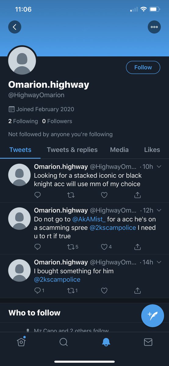 datboiDIP's tweet photo. @2kscampolice @HighwayOmarion Omarion are you a created page by the scammer vouching for the scammer? https://t.co/bYirkKq7NH