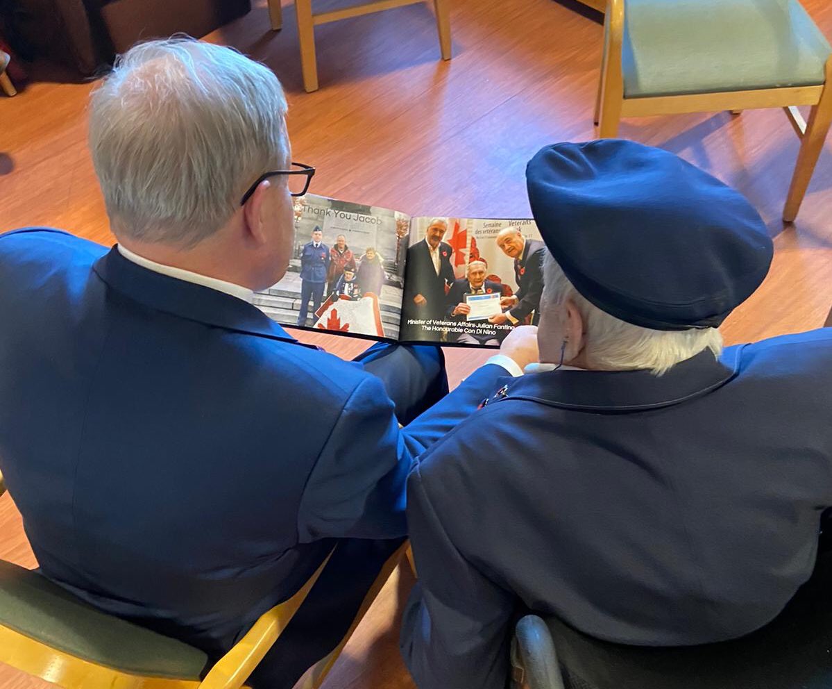 L_MacAulay's tweet image. Fred Arsenault is turning 100 tomorrow, and as you’ve probably seen, his son took to social media to ask for birthday cards to help him celebrate. Very grateful to Fred and his family for letting me stop by to have a chat with him last month @Sunnybrook.