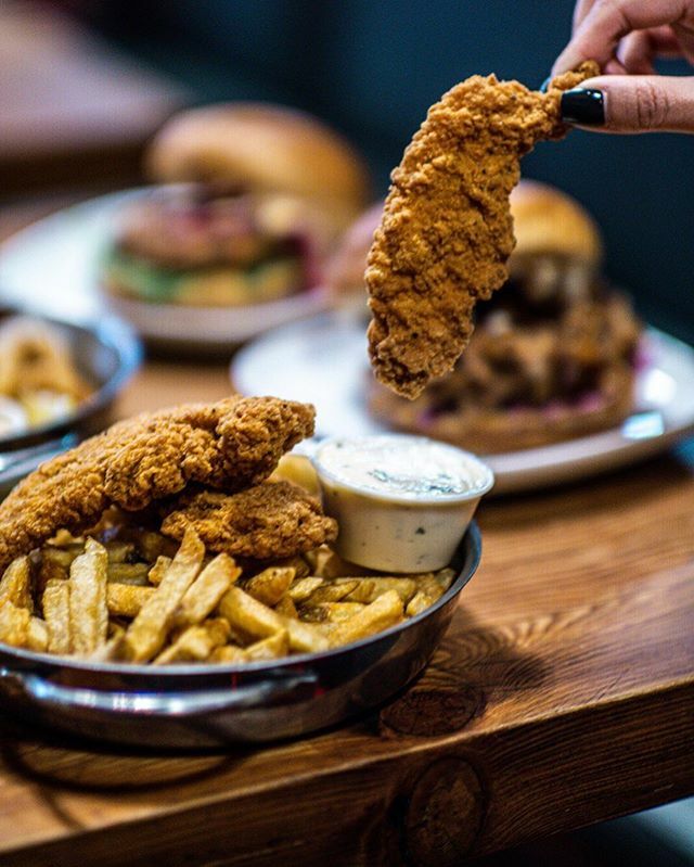 SpudShackca's tweet photo. We’re not ONLY about fries! Did you know we have other items like these Chicken Fingers! We also have Burgers, Deep Fried Pickles and evening Calamari! .
.
.
#SpudShack #ChickenFingers #NewWest #NewWestminster #Restaurant #Menu #Instafood #YVRBlogger #Va… https://t.co/8HAj8buMTi https://t.co/m0Hrmsu8y6