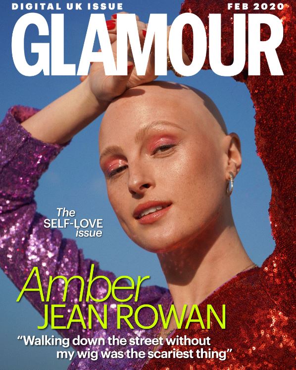 Our beautiful Amber Jean on the cover of <a href="/glamourmag/">Glamour</a> Self Love Issue <3 <3
Photography: Katie Glass | Make-up: Monique Monroe 
ow.ly/WzZZ30qnlSB <3 <3