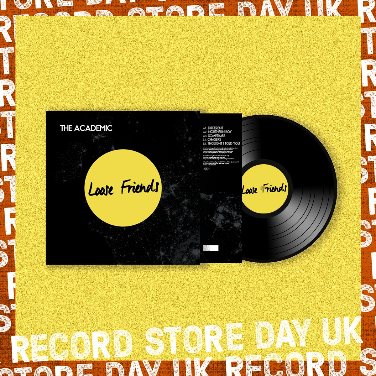 We are excited to be celebrating  Record Store Day on the 18th April with the re-release of our very first EP 'Loose Friends' on VINYL! Keep supporting your local independent record shop #RSD2020
