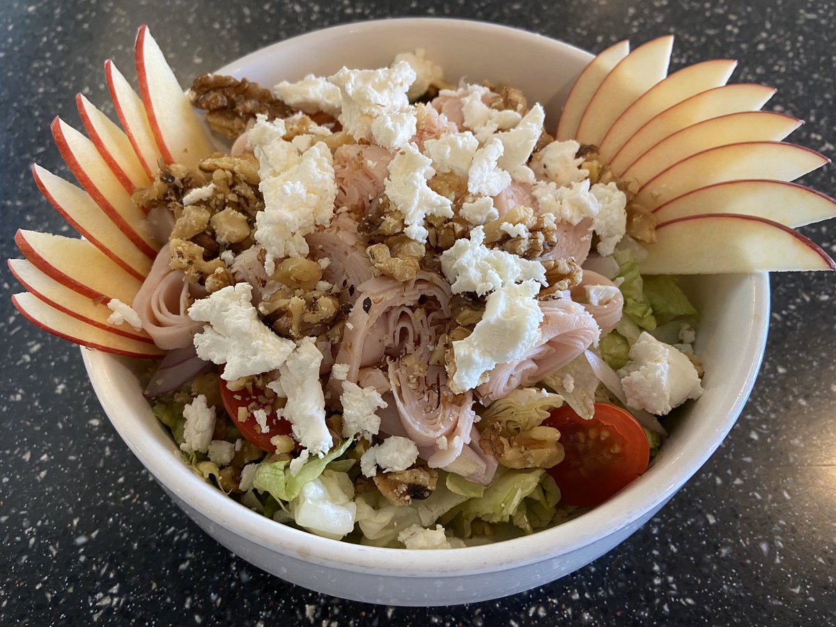 Apple chicken walnut salad anyone? <a href="/MeadowsDelphos/">Meadows of Delphos</a> <a href="/nolafoodguy/">Eric Johnson</a> <a href="/SApple7/">Steve Apple</a>
