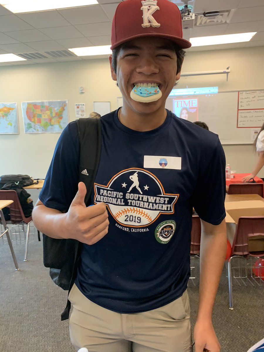 Delaneyfor2020's tweet photo. Even former president @HumphreyGarcia6 had fun and supported us. HE IS #OnTheRightLane 🇺🇸! https://t.co/e3tU9j8Kst