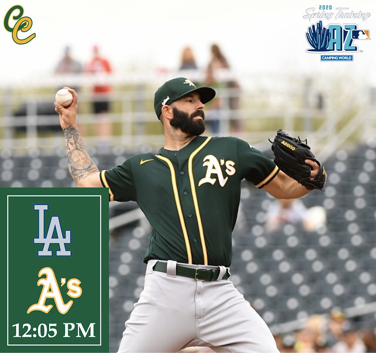 ColiChronicles's tweet image. Looking for their seventh win in a row, the A’s give the ball to Mike Fiers this afternoon as they host the Dodgers at 12:05! #RootedInOakland