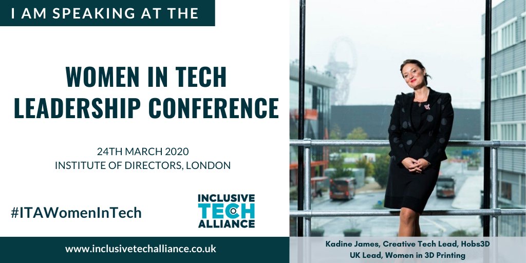 ImmersiveKind's tweet photo. Really excited to announce that our Founder
@JamesKadine
will be speaking at this month's ITA: Women in Tech Leadership Leadership Conference on the 24th. #ITAWomeninTech Kadine will be discussing the issues of barriers to leadership and solutions. @TechAllianceUK https://t.co/VsgVUXTvTJ