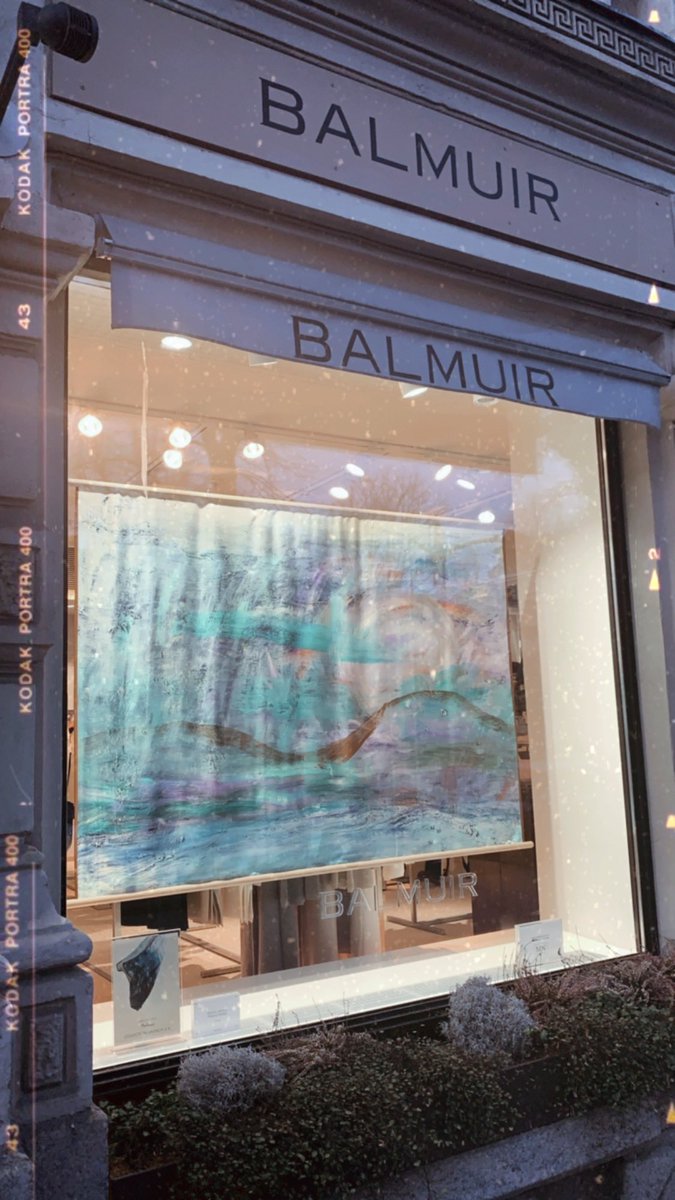 Amazing Nanna Susi x Balmuir launch today. Also, from an enforcement point of view, a good way to keep copy cats away, is to use per se copyright protected art content on the products and fabrics. 🎨✨ #art #fashionlaw #NannaSusi <a href="/balmuir/">Balmuir</a> #taideteko