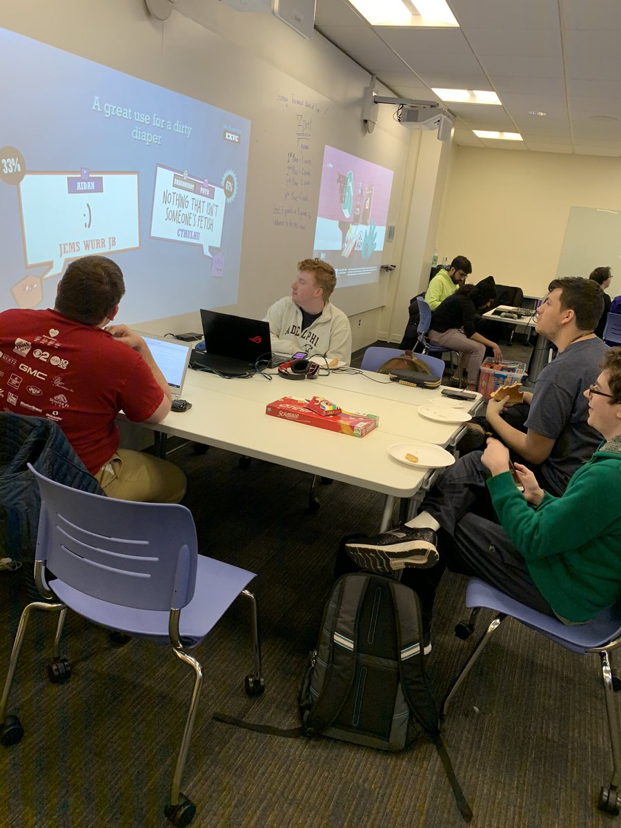 AdelphiACM's tweet image. Thank you to all who joined us last week during Games Night! 😁 We raised a total of $84 to donate to Relay for Life 🎉 Hope you all had an amazing time and congratulations to the winners of our Smash and Mario Kart Tournament 😊 Stay tuned for more amazing events with ACM 😎