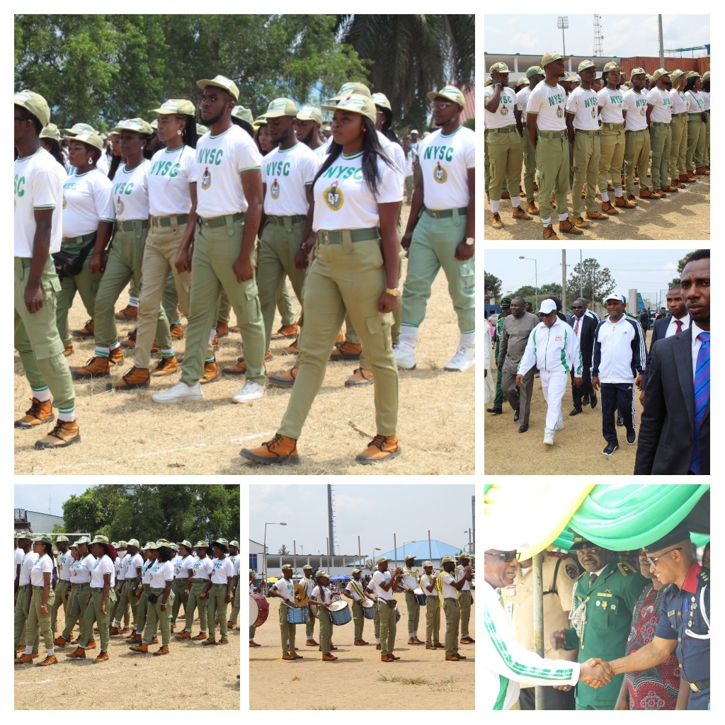ProfIvaraesu's tweet photo. Earlier today, I stood in for His Excellency, Sir @senatorbenayade at the Passing Out Ceremony for the NYSC 2019 Batch 'A' Service Year, held at U.J Esuene Stadium, Calabar Cross River State.

I am wishing all the 2019 NYSC Batch 'A' the very best in their future endeavours. https://t.co/cC5sUl1n8s