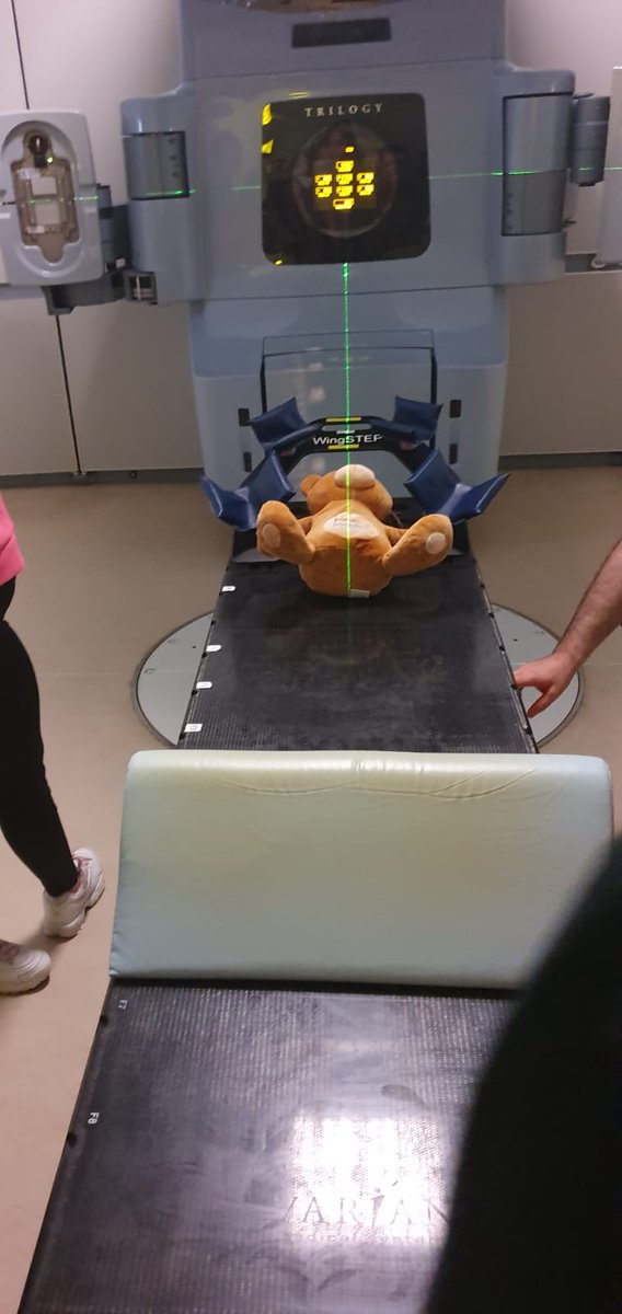 socworkbeaumont's tweet photo. Week 2 of CLIMB is always a very popular week with the children. The children got a tour around St. Luke’s Radiation Centre and had a chance to see Teddy get his Radiation Therapy. Many thanks to all the Staff at St. Luke’s #climb4clare @Climb4Clare #cancersupport https://t.co/zVDnxh2oHv