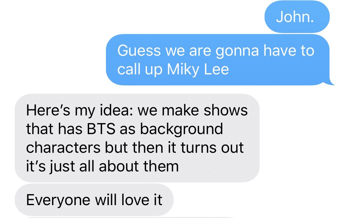 Coworker John hit an important milestone today. His first BTS related dream 