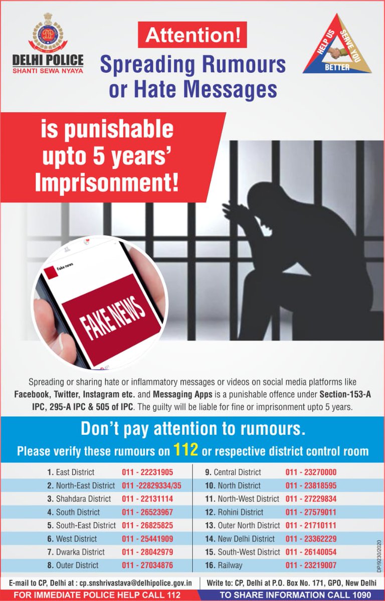 Delhi Police (@delhipolice) on Twitter photo 