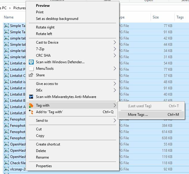 crid's tweet image. [#PersonalKnowledgeManagement|#WINDOWS] Categorize your files and folders using a tag based system with Tagging For Windows ift.tt/2Pu3j2S