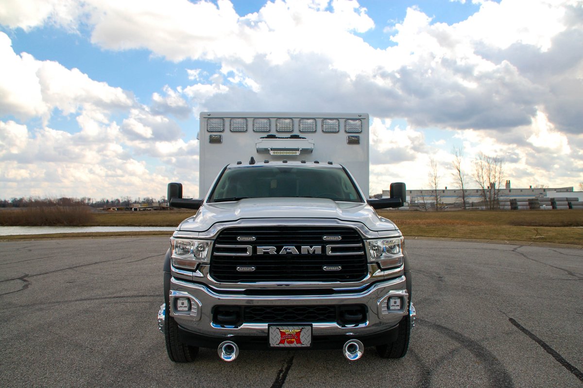 Hoosier_Fire's tweet photo. Have you seen our NEW Life Line Emergency Vehicles Demo yet? This ambulance is a Superliner on a Dodge 4500 chassis with rear Liquid Spring Suspension. Contact Taylor Chitwood today at tchitwood@hoosierfire.com or by phone at (765) 610-1765 to schedule a demo! #HoosierFire #LLEV https://t.co/C9S063SwaT