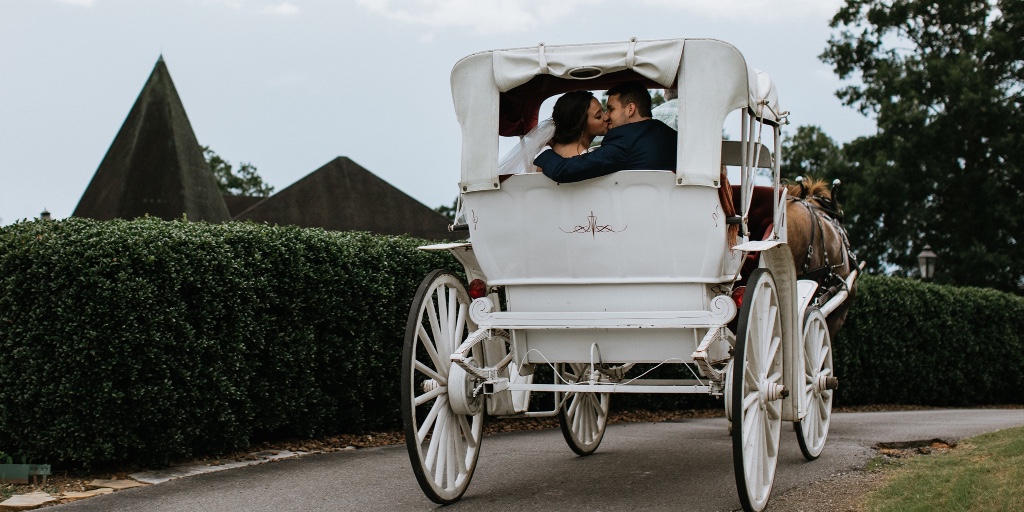 Riding off with your happily ever after Whitestone Weddings! ✨💕 | photo by Jayna Biery Photography
.
.
.
.
.
#horseandcarriage #princesswedding #knoxvillewedding #thepinkbride