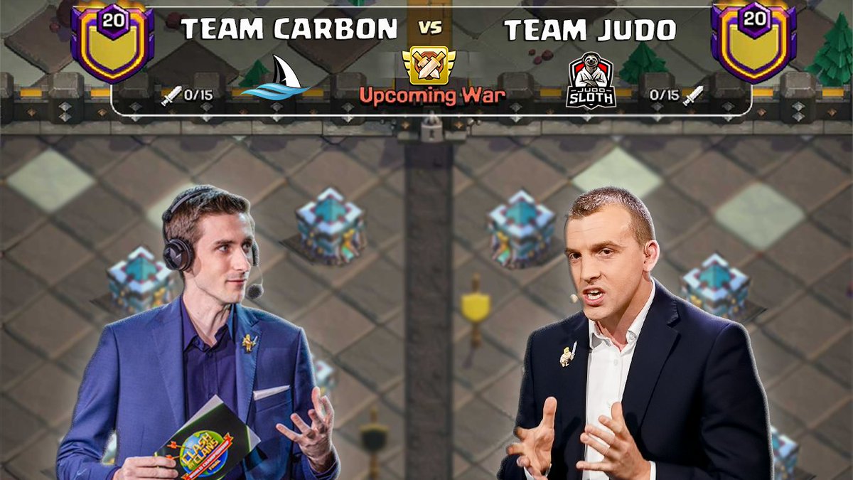 ⭐️ FEBRUARY ALL-STARS Event is here! ⭐️

Players from the February's Qualifier will face off by invitation of @CarbonFinGaming and <a href="/JudoSloth/">Judo Sloth Gaming</a>!

⚔️ Best of 2 - 5vs5
🚫 Certain troops can't be used
💎 Gem giveaways
🗓️ Saturday, March 7th
⏰ 3PM EST /  10PM CET 
#ClashEsports