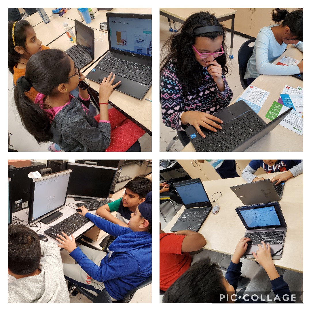 Students continue to research social justice and environmental issues to inform the design and marketing of their own products. #studentinquiry @IngleboroughPS