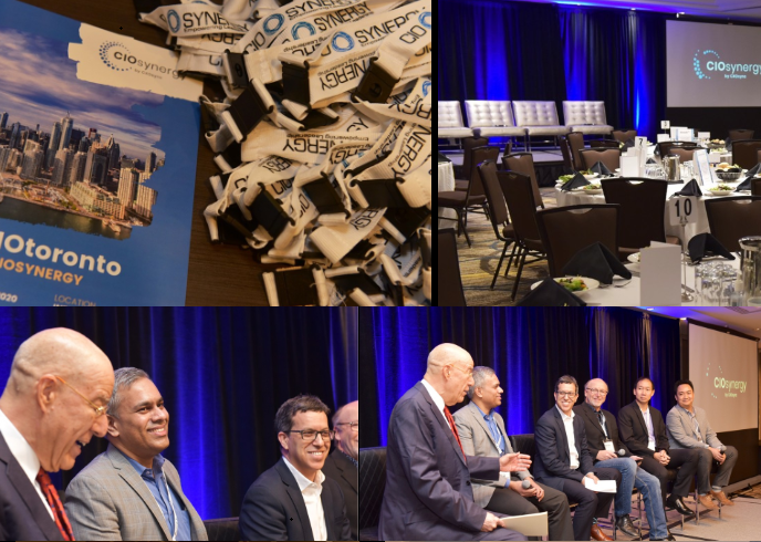 CIOqueen's tweet photo. The 2020 Predictions Panel at #CIOtoronto is underway! Cast your vote on the #CXOsync App! 

@CIOsynergy https://t.co/SAQNVymlyn