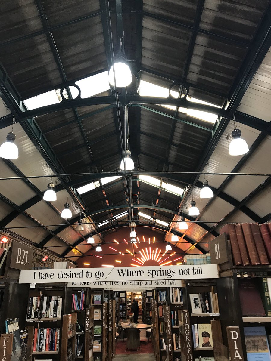 charles_manners's tweet photo. Lunch @Barterbooks in #alnwick wonderful setting in old railway station, delicious and new ice cream shop https://t.co/mbuEQ45alr