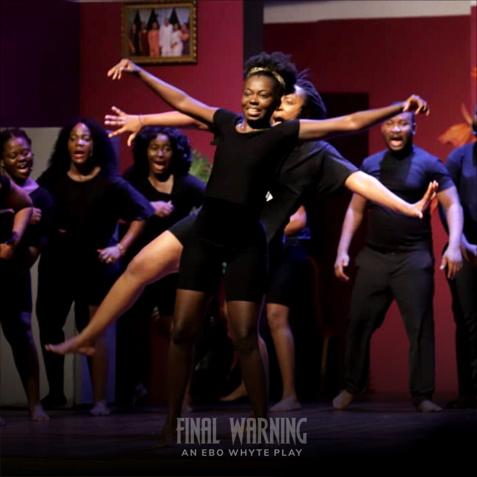 AaronEshun_'s tweet photo. Moooooood when you hear @UncleEboWhyte’s Final Warning play is showing this weekend too, starting from Friday to Sunday. 

#FinalWarningPlay https://t.co/6zZcNv0Tyg