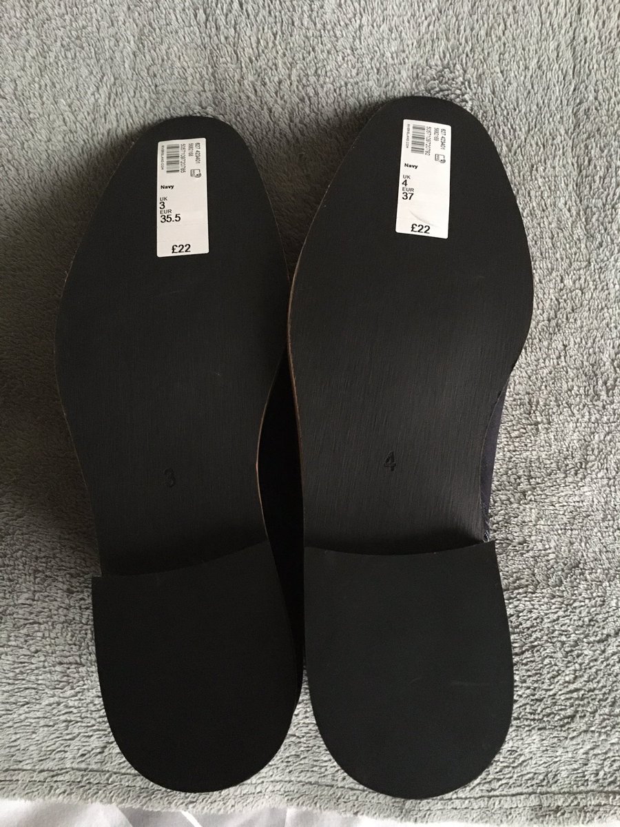 rward83's tweet photo. Heard of 2 left feet but never 2 right feet @riverisland Need an ‘actual’ pair for Saturday. What can I do? https://t.co/ZYjsd2YlCG