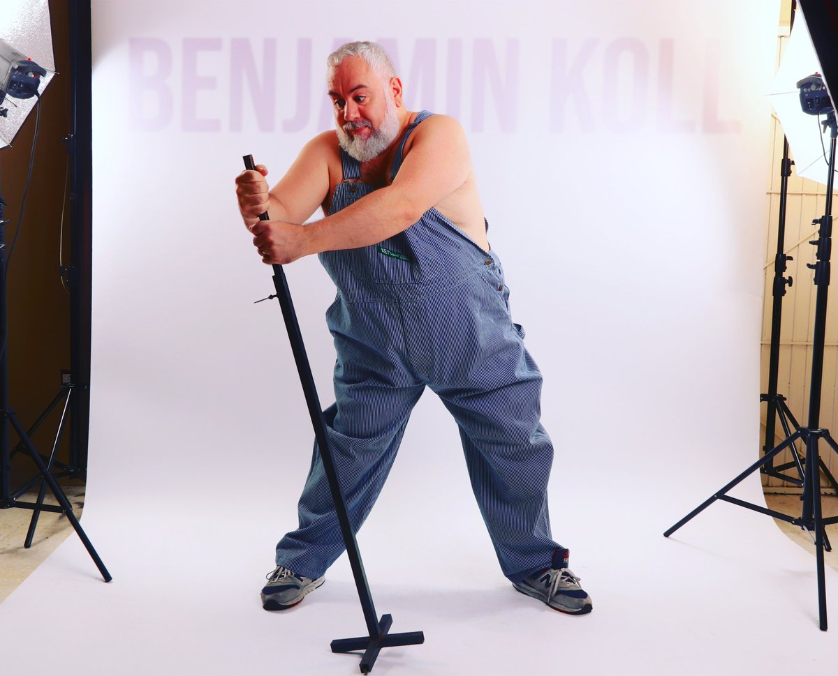 BenjaminKoll's tweet photo. It’s #tbt time! Dec 2019. Here’s an #outtake of the photo session for the #AllSystemsGo album cover. We took hundreds of pictures until we had the right one, those were two intense but fun days 😜📸🐼 #newalbum #limitededitioncd #musicbybears #indie #steampunk #gaybearphotography https://t.co/rCRTtXzSI4